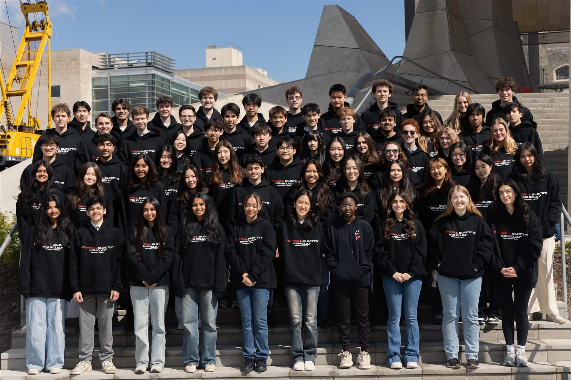 Cornell Electric Vehicles full team